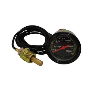Medidor Temp Gua72" 2" 52MM 250ºf 12Vnegrpera